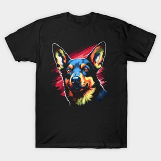 Patriotic Australian Kelpie T-Shirt